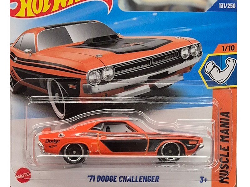 Hot Wheels - `71 Dodge Challenger - HYY79