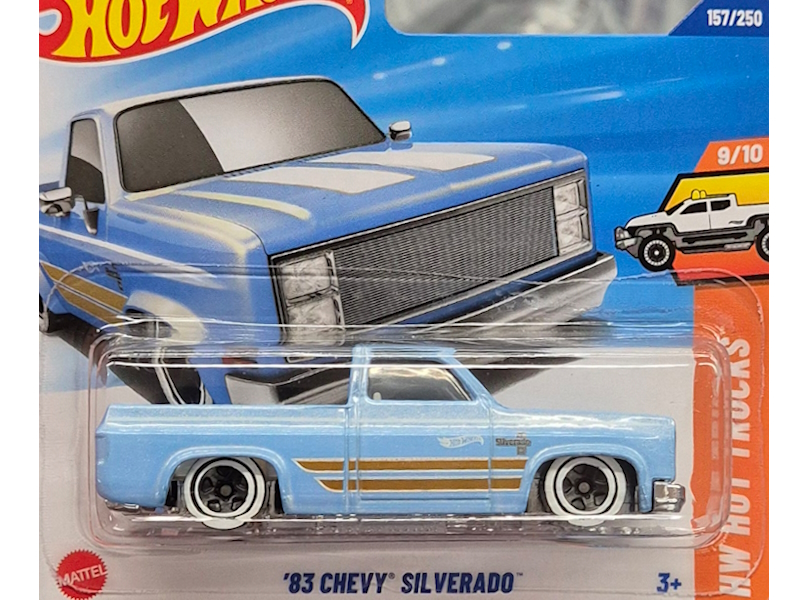 Hot Wheels - `83 Chevy Silverado - HYY91