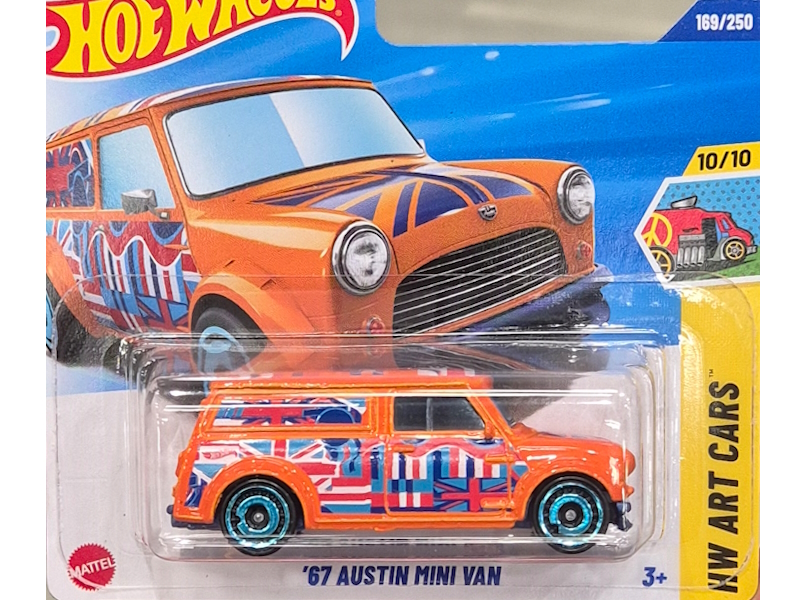 Hot Wheels - `67 Austin Mini Van - JBB00