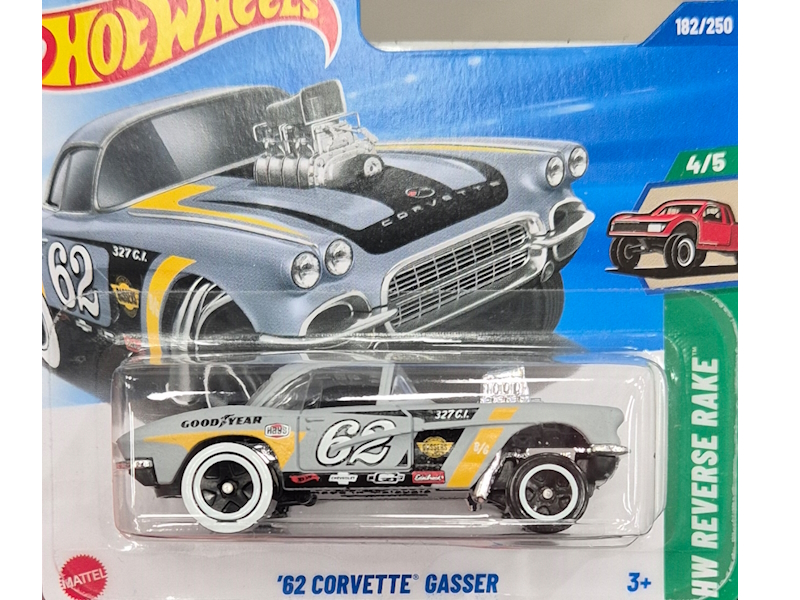 Hot Wheels - `62 Corvette Gasser - JBB08
