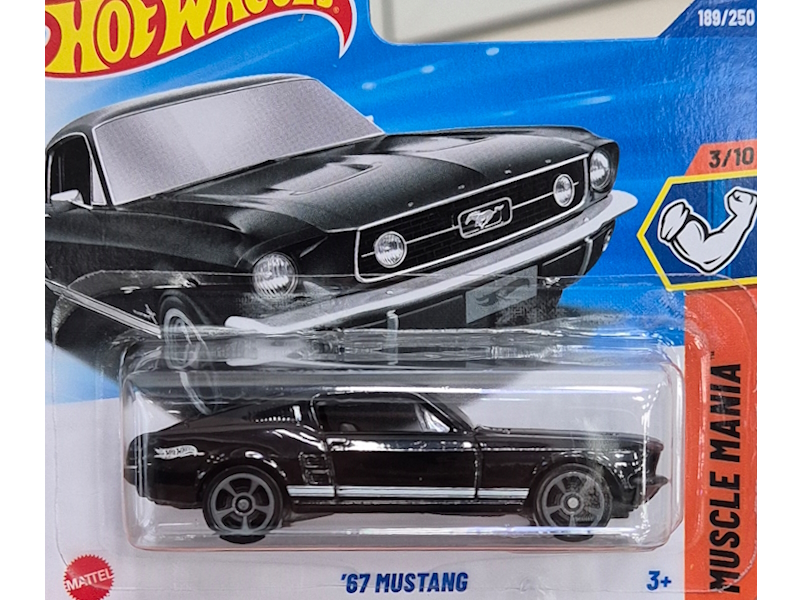 Hot Wheels - `67 Mustang - JBB13