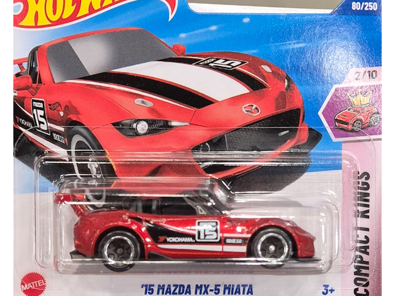 Hot Wheels - `15 Mazda MX-5 Miata - JBB18