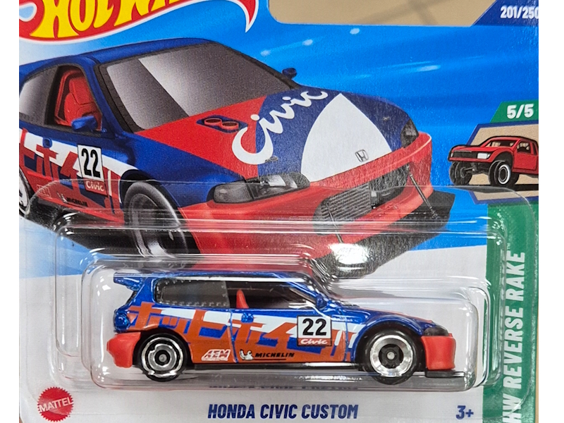 Hot Wheels - Honda Civic Custom - JBB22