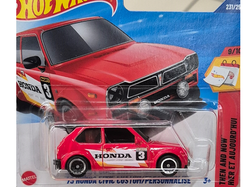 Hot Wheels - `73 Honda Civic Custom - JBB42