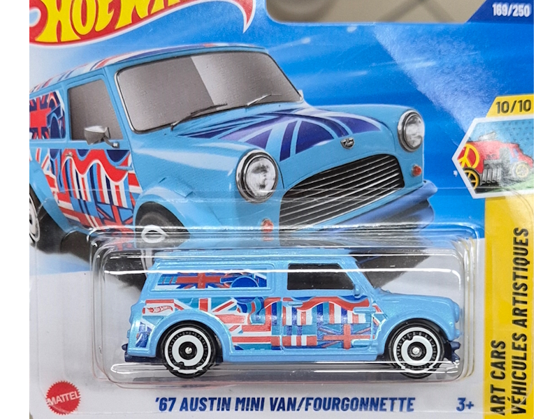 Hot Wheels - `67 Austin Mini Van - JBB68