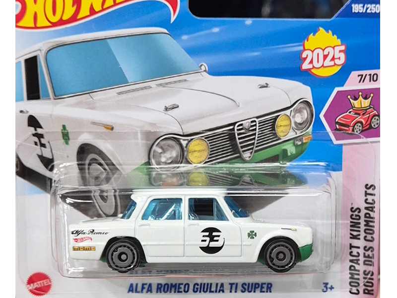 Hot Wheels - Alfa Romeo Giulia TI Super - JBB98