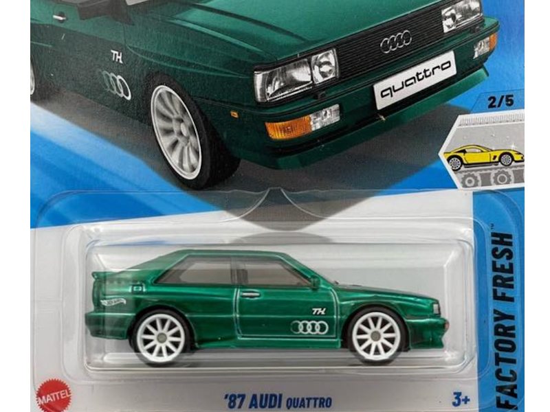 Hot Wheels - `87 Audi Quattro - JBC35