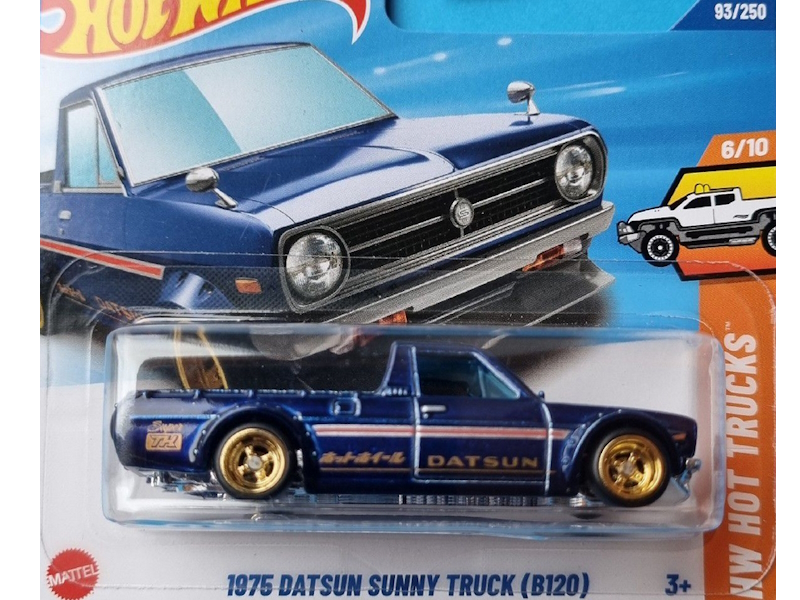 Hot Wheels - 1975 Datsun Sunny Truck (B120) - JBC38