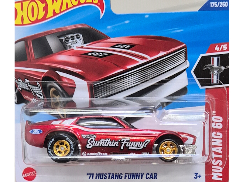 Hot Wheels - `71 Mustang Funny Car - JBC42