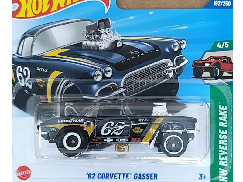 Hot Wheels - `62 Corvette Gasser - JBC43
