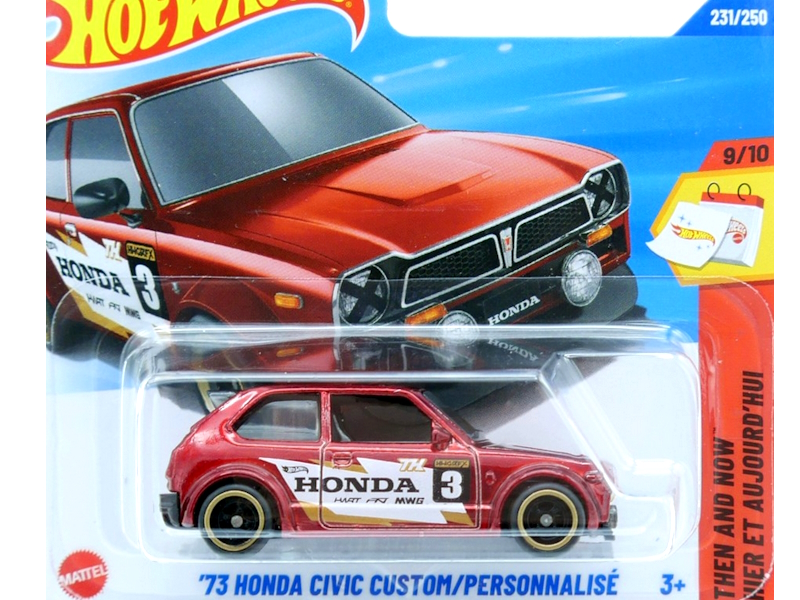 Hot Wheels - `73 Honda Civic Custom - JBC46