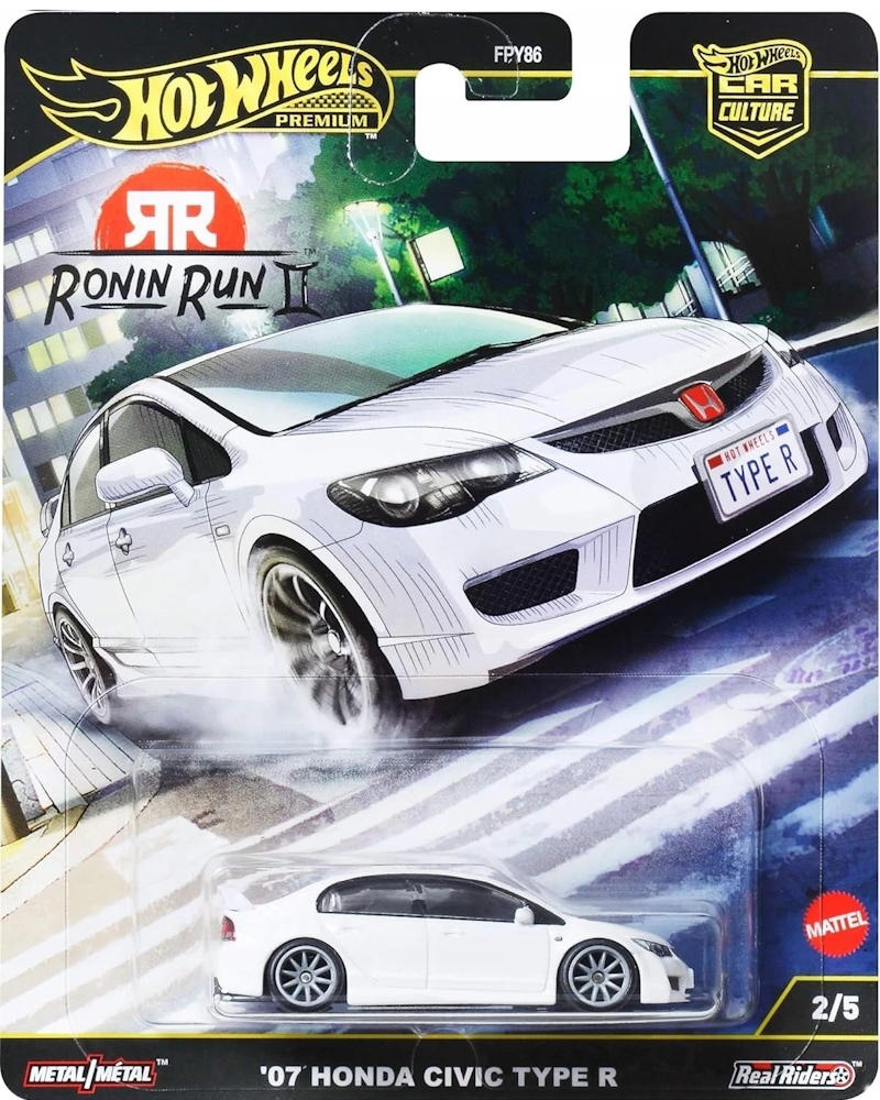 Hot Wheels - `07 Honda Civic Type R - JBK53
