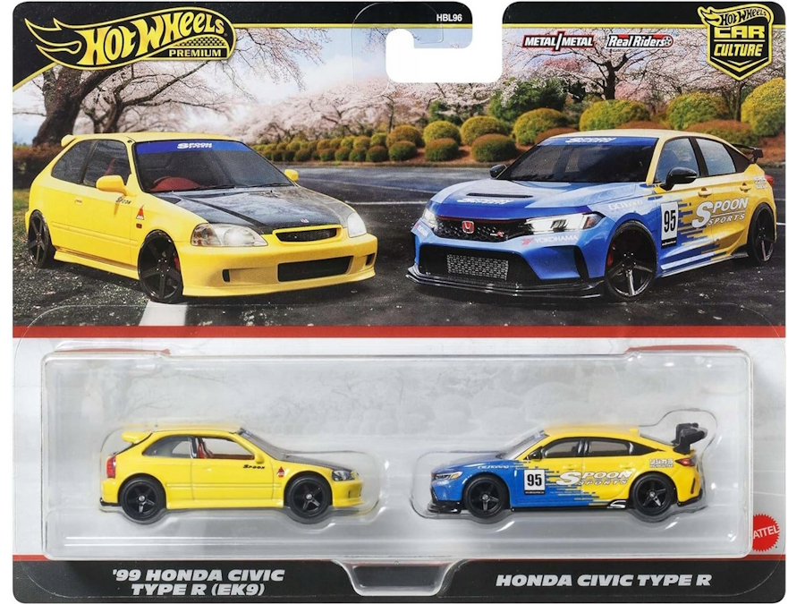 Hot Wheels - `99 Honda Civic Type R (EK9) - JBL00