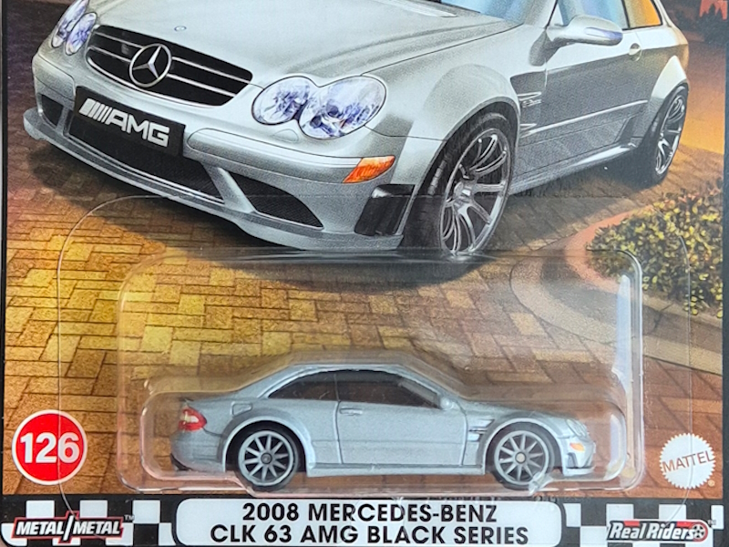 Hot Wheels - 2008 Mercedes-Benz CLK 63 AMG Black Series - JBL07