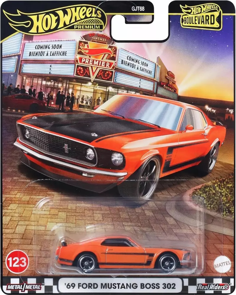 Hot Wheels - `69 Ford Mustang Boss 302 - JBL20