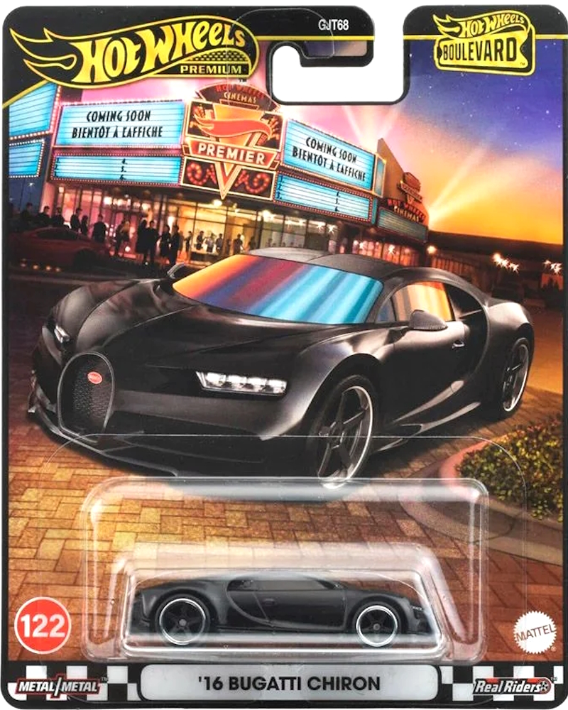 Hot Wheels - `16 Bugatti Chiron - JBL30