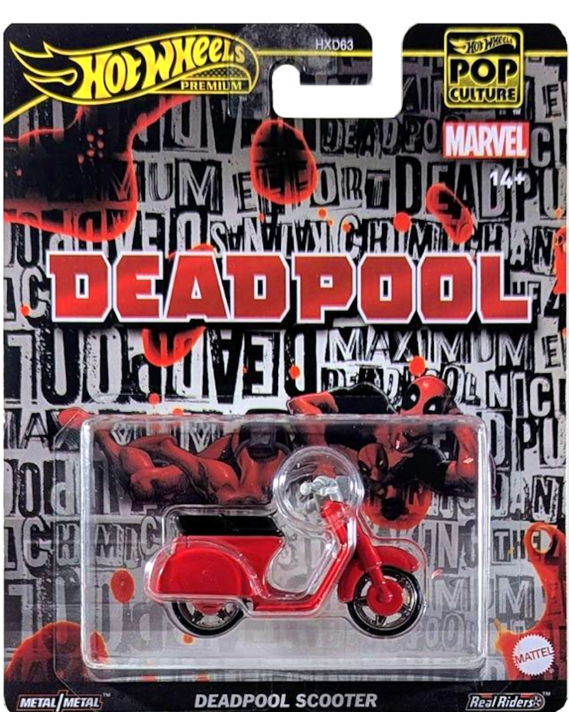 Hot Wheels - Deadpool Scooter - JBL70