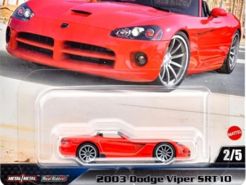 Hot Wheels - 2003 Dodge Viper SRT-10 - JBL85