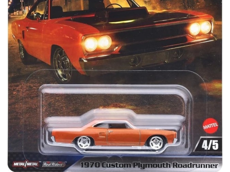 Hot Wheels - 1970 Custom Plymouth Roadrunner - JBL87