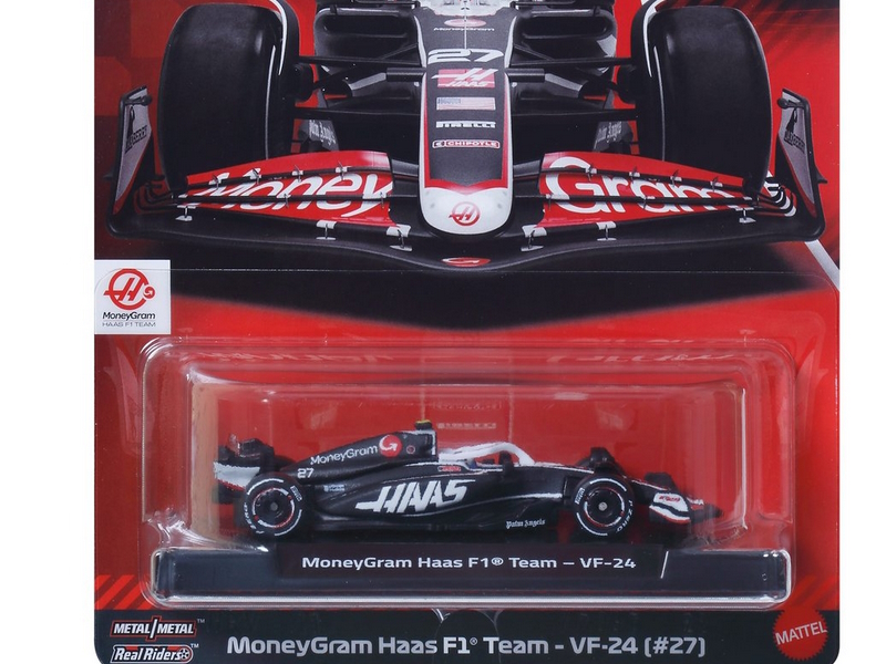 Hot Wheels - MoneyGram Haas F1 Team - VF-24 (#27) - JBM22