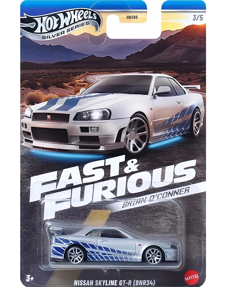 Hot Wheels - Nissan Skyline GT-R (BNR34) - JBY31
