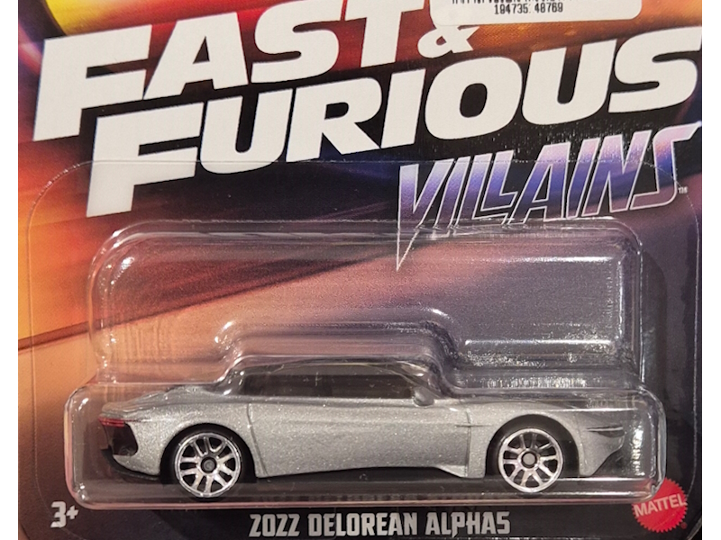 Hot Wheels - 2022 DeLorean Alpha5 - JBY38