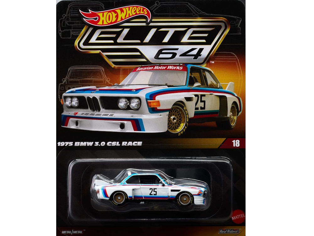 Hot Wheels - 1975 BMW 3.0 CSL Race - JCP42