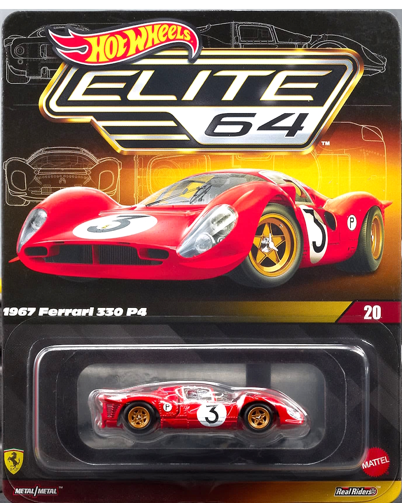 Hot Wheels - 1967 Ferrari 330 P4 - JCP47