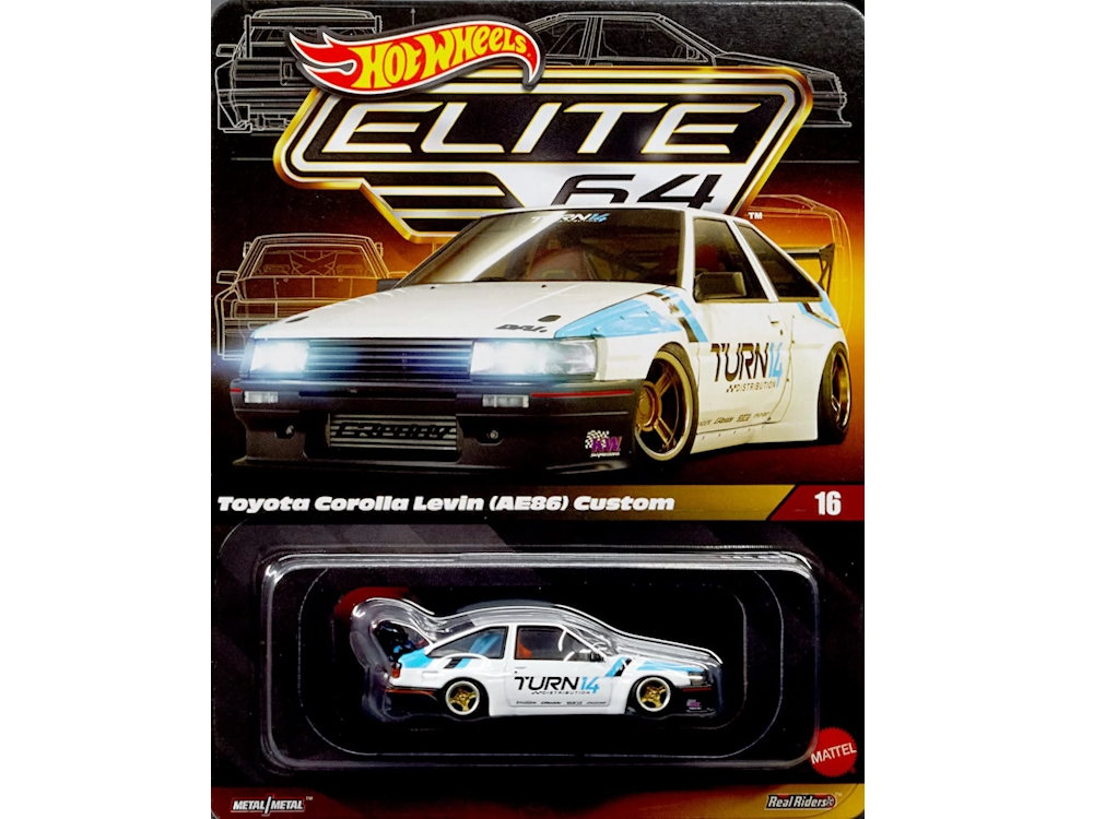Hot Wheels - Toyota Corolla Levin (AE86) Custom - JCV06