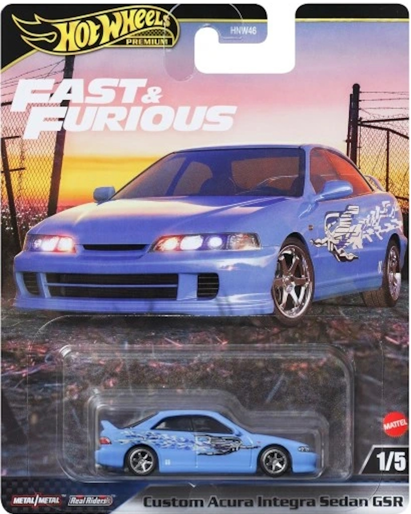 Hot Wheels - Custom Acura Integra Sedan GSR - JDJ13