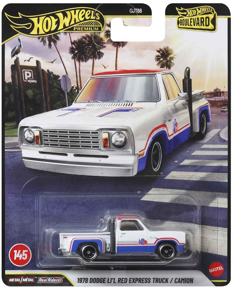Hot Wheels - 1978 Dodge Li`l Red Express Truck - JHW27