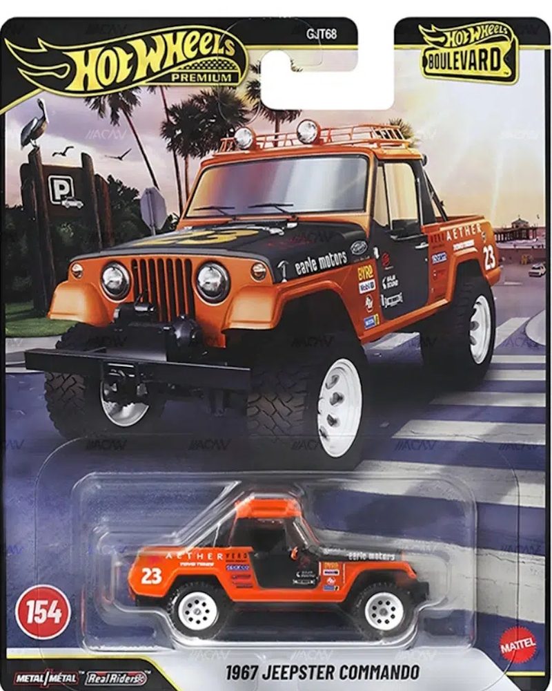 Hot Wheels - 1967 Jeepster Commando - JHW29