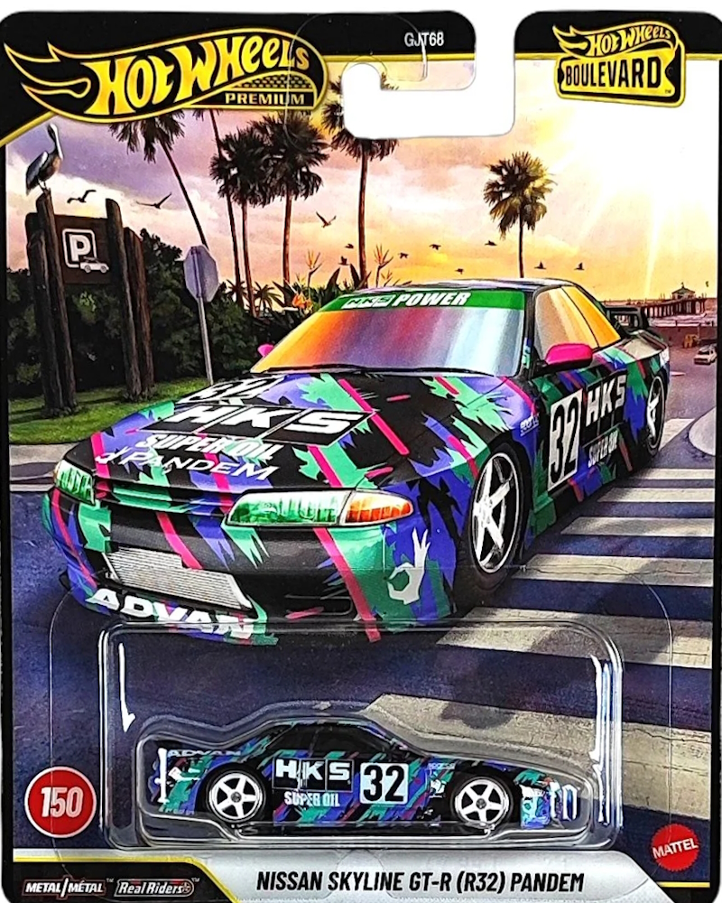 Hot Wheels - Nissan Skyline GT-R (R32) Pandem - JHW41