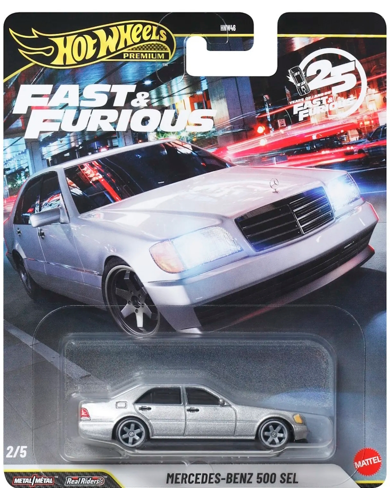 Hot Wheels - Mercedes-Benz 500 SEL - JHW67