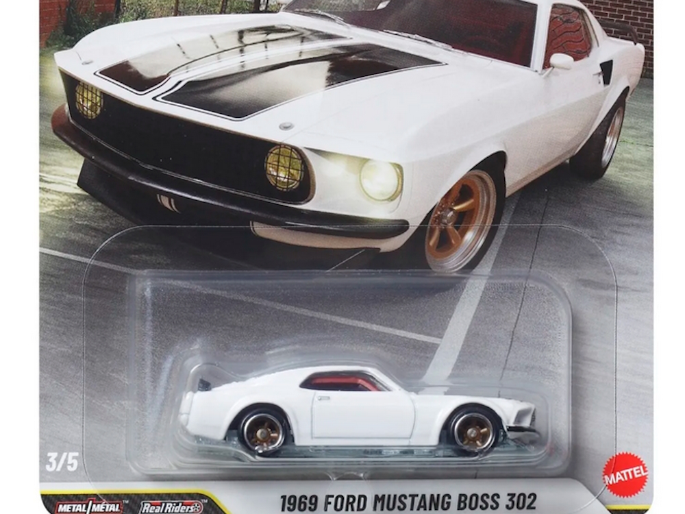 Hot Wheels - 1969 Ford Mustang Boss 302 - JHW72