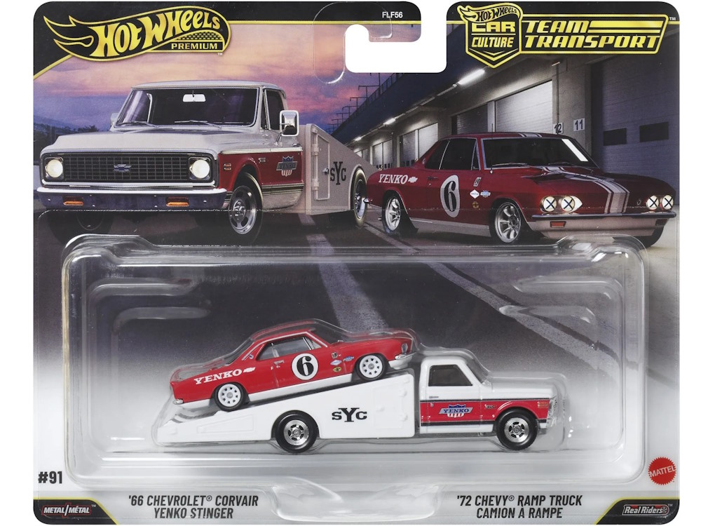 Hot Wheels - `72 Chevy Ramp Truck - JHX91
