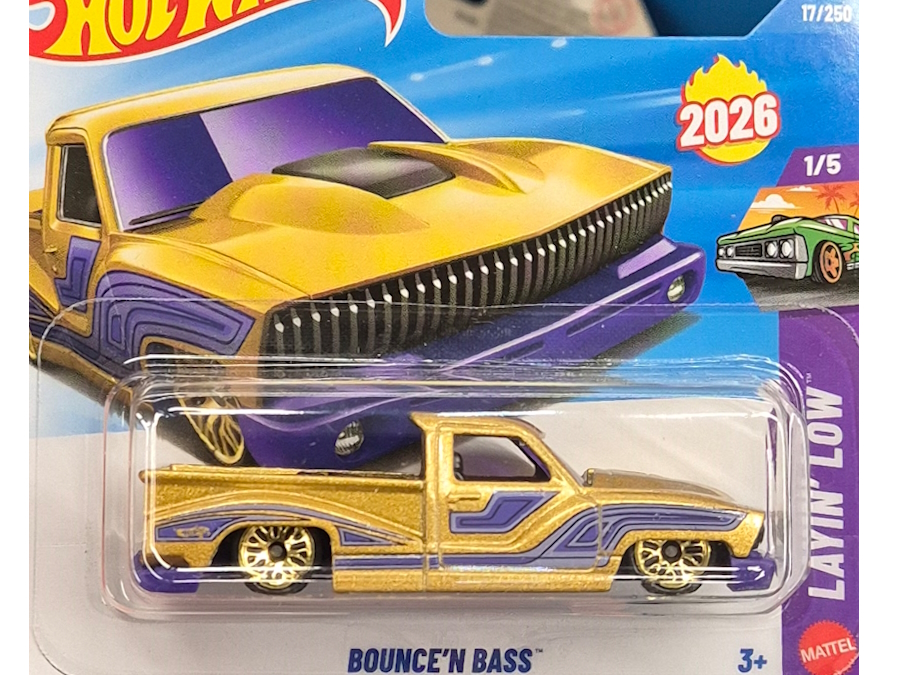Hot Wheels - Bounce`n Bass - JJH32