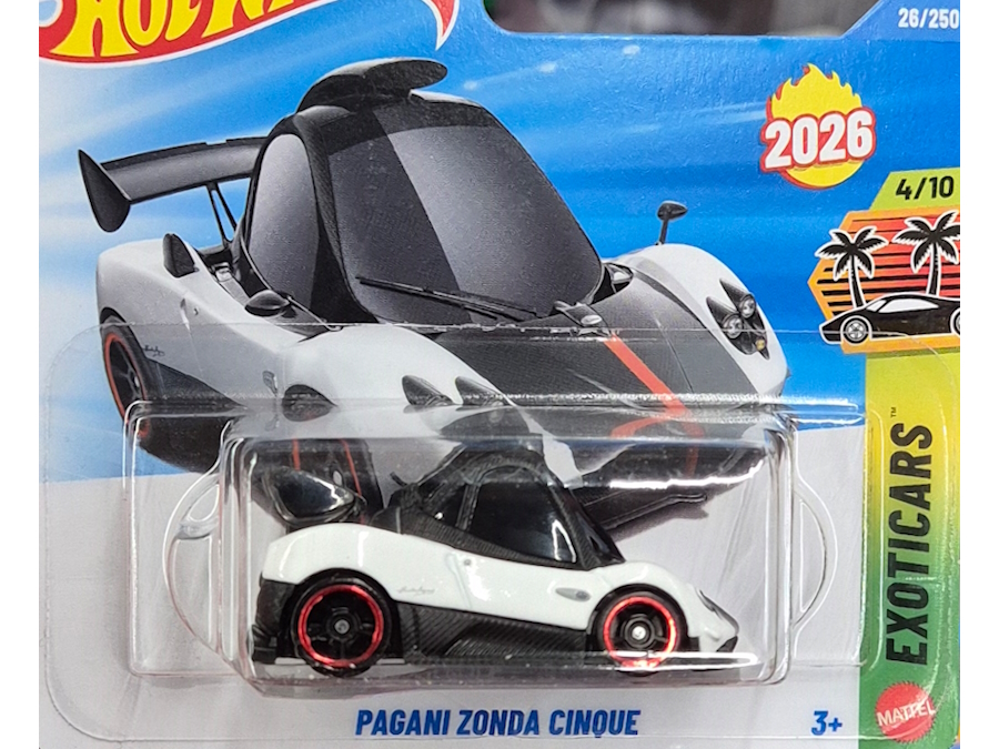 Hot Wheels - Pagani Zonda Cinque - JJH34