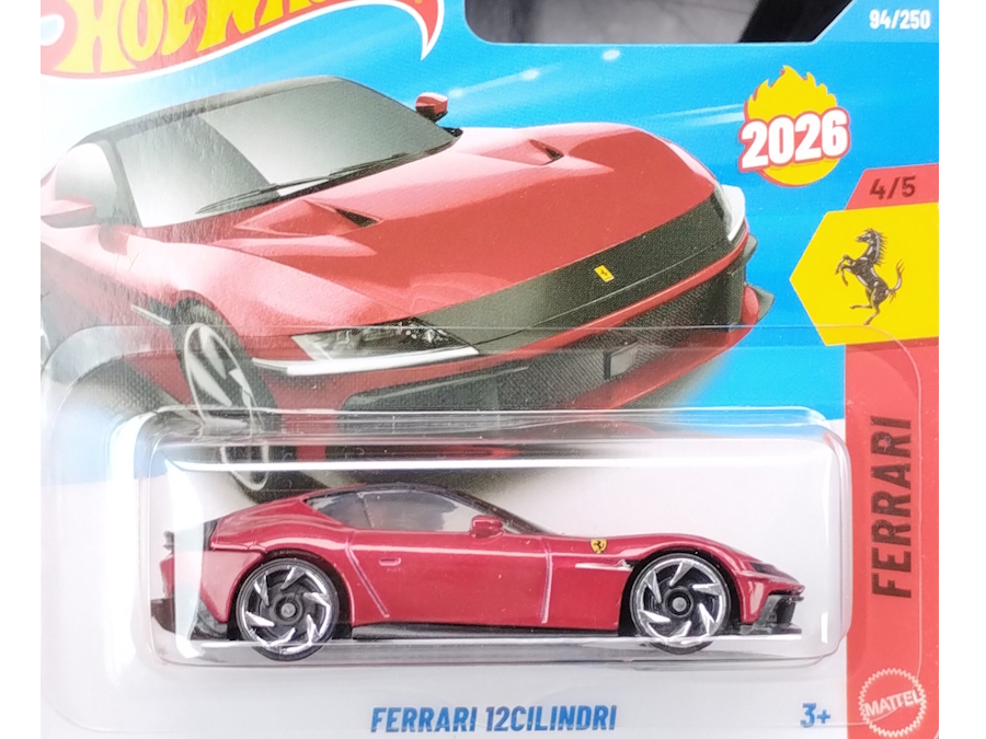 Hot Wheels - Ferrari 12Cilindri - JJH41