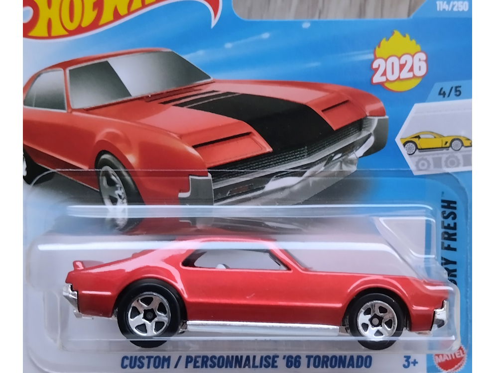 Hot Wheels - Custom `66 Toronado - JJH45