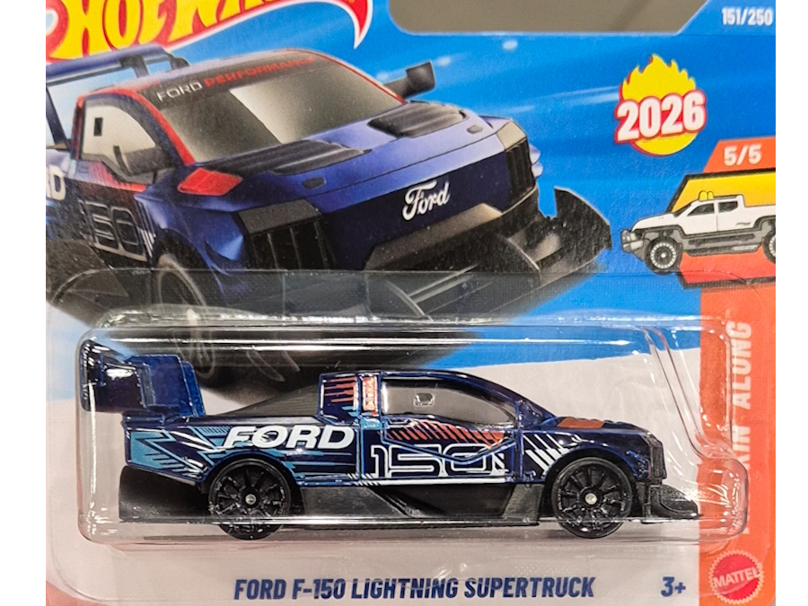 Hot Wheels - Ford F-150 Lightning Supertruck - JJH52
