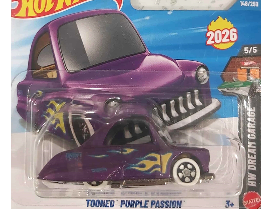 Hot Wheels - Tooned Purple Passion - JJH54