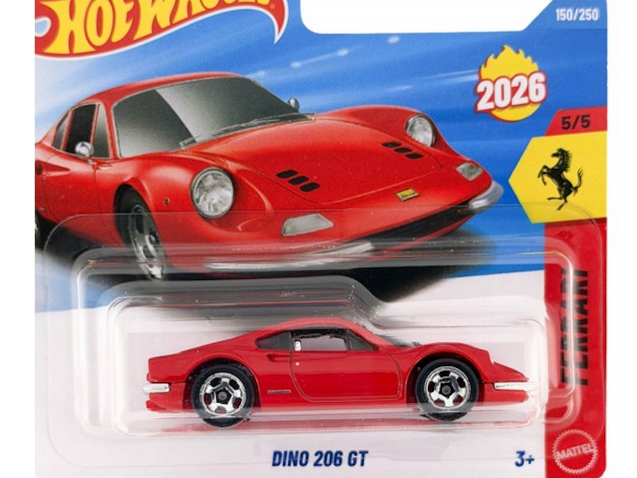 Hot Wheels - Dino 206 GT - JJH56