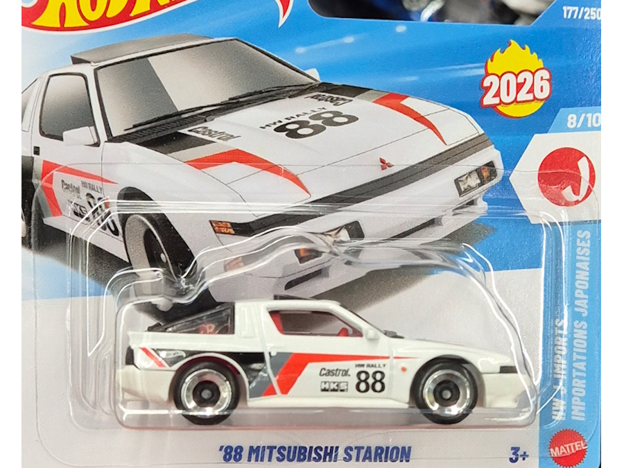 Hot Wheels - `88 Mitsubishi Starion - JJH58