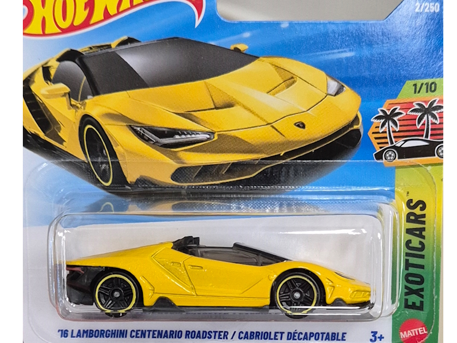 Hot Wheels - `16 Lamborghini Centenario Roadster - JJH80