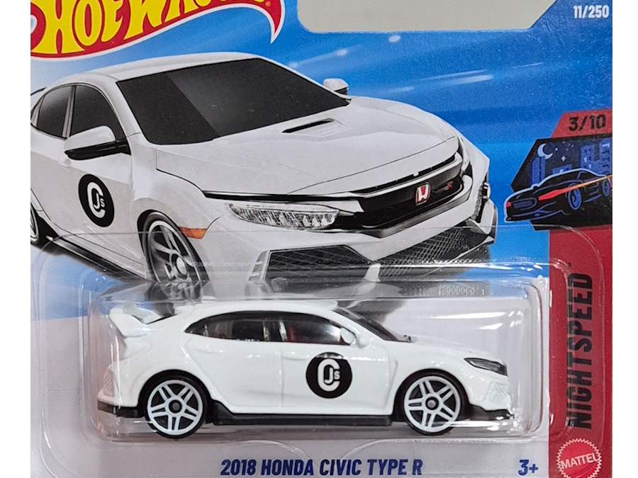 Hot Wheels - 2018 Honda Civic Type R - JJH88