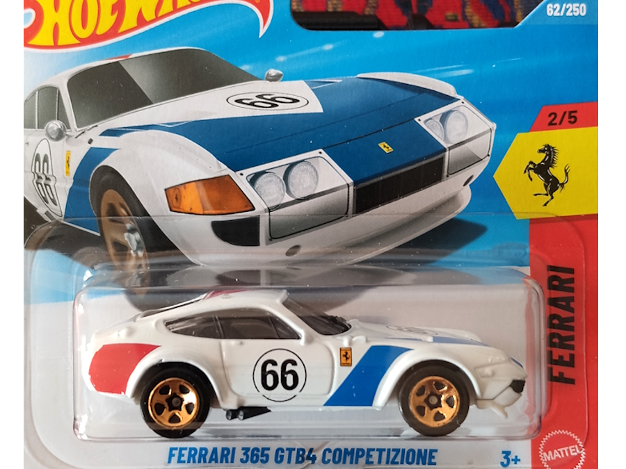 Hot Wheels - Ferrari 365 GTB4 Competizione - JJJ30