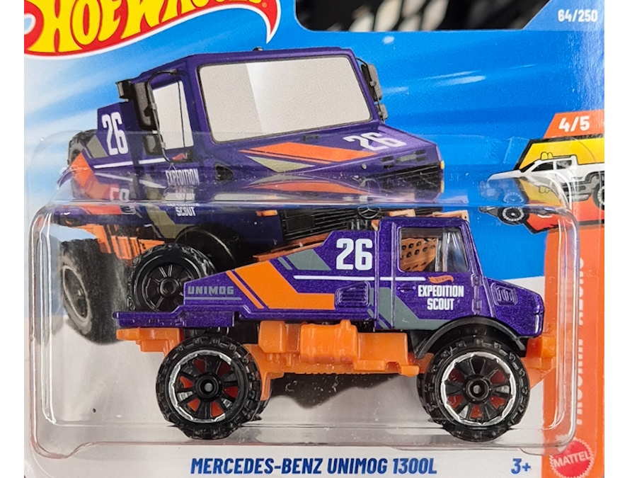 Hot Wheels - Mercedes-Benz Unimog 1300L - JJJ32