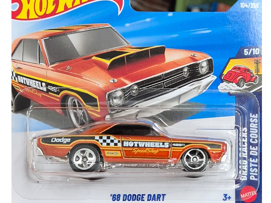Hot Wheels - `68 Dodge Dart - JJJ63
