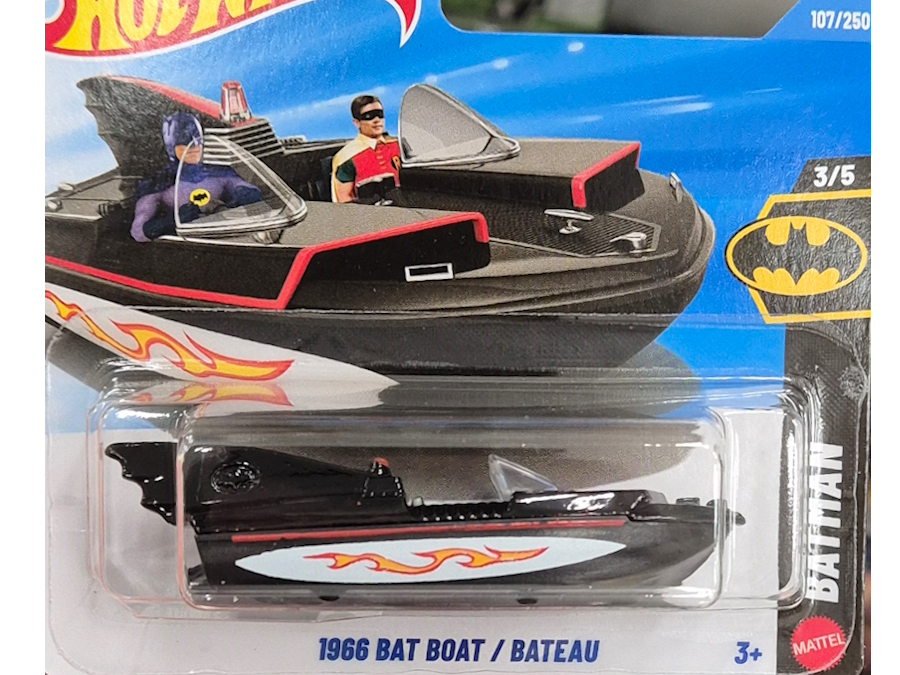Hot Wheels - 1966 Bat Boat - JJJ67